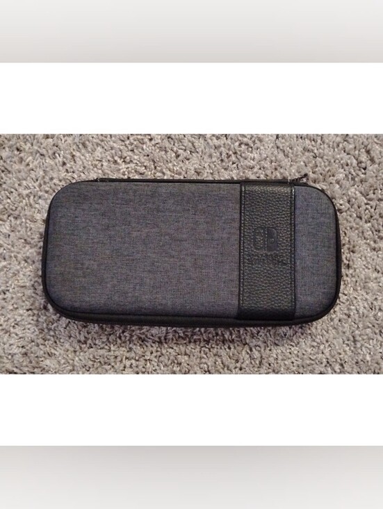 Nintendo Switch Other - Official Nintendo Switch Carrying Case & Storage Shell - Charcoal Gray